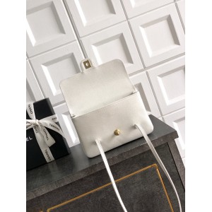 Chanel clutch with leather strap 15x22x7cm 