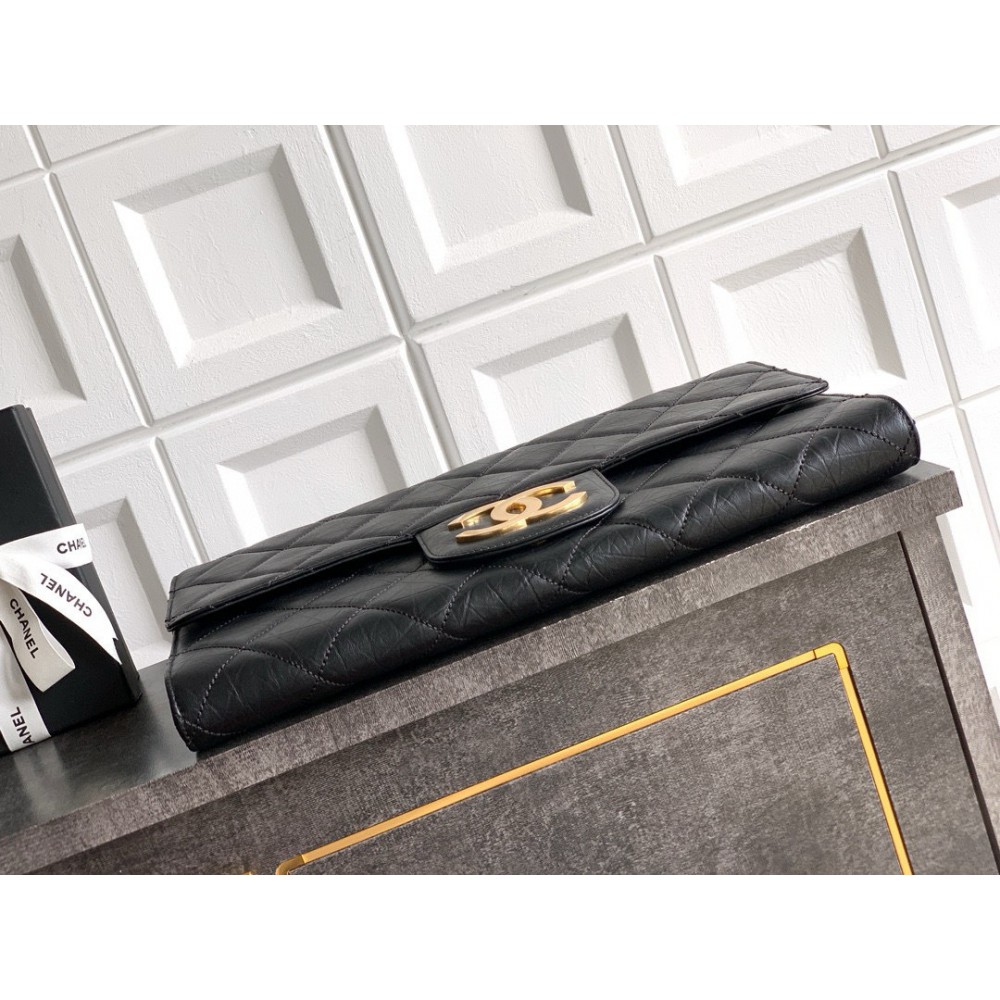 Chanel clutch 27.5x41x6.5cm leather 100% Bags