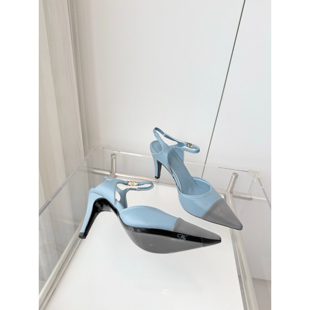 Chanel slingback pumps 8cm 36-41 Shoes