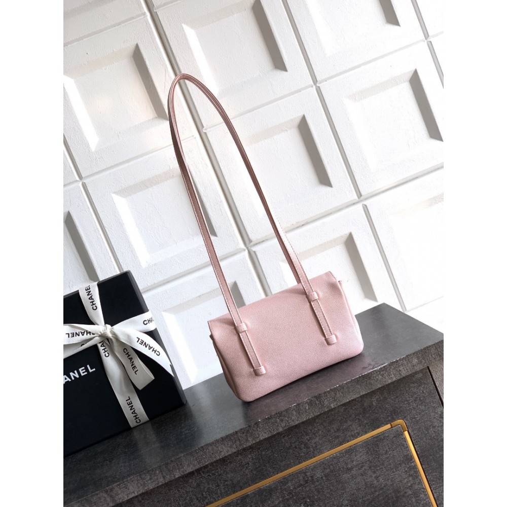 Chanel clutch with leather strap mini size 17x11.5x5cm Bags