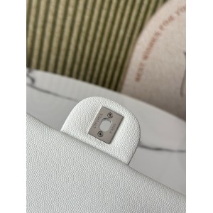 Chanel classic flap bag medium size 25x16x7cm REAL GRAINED LEATHER 100% Bags