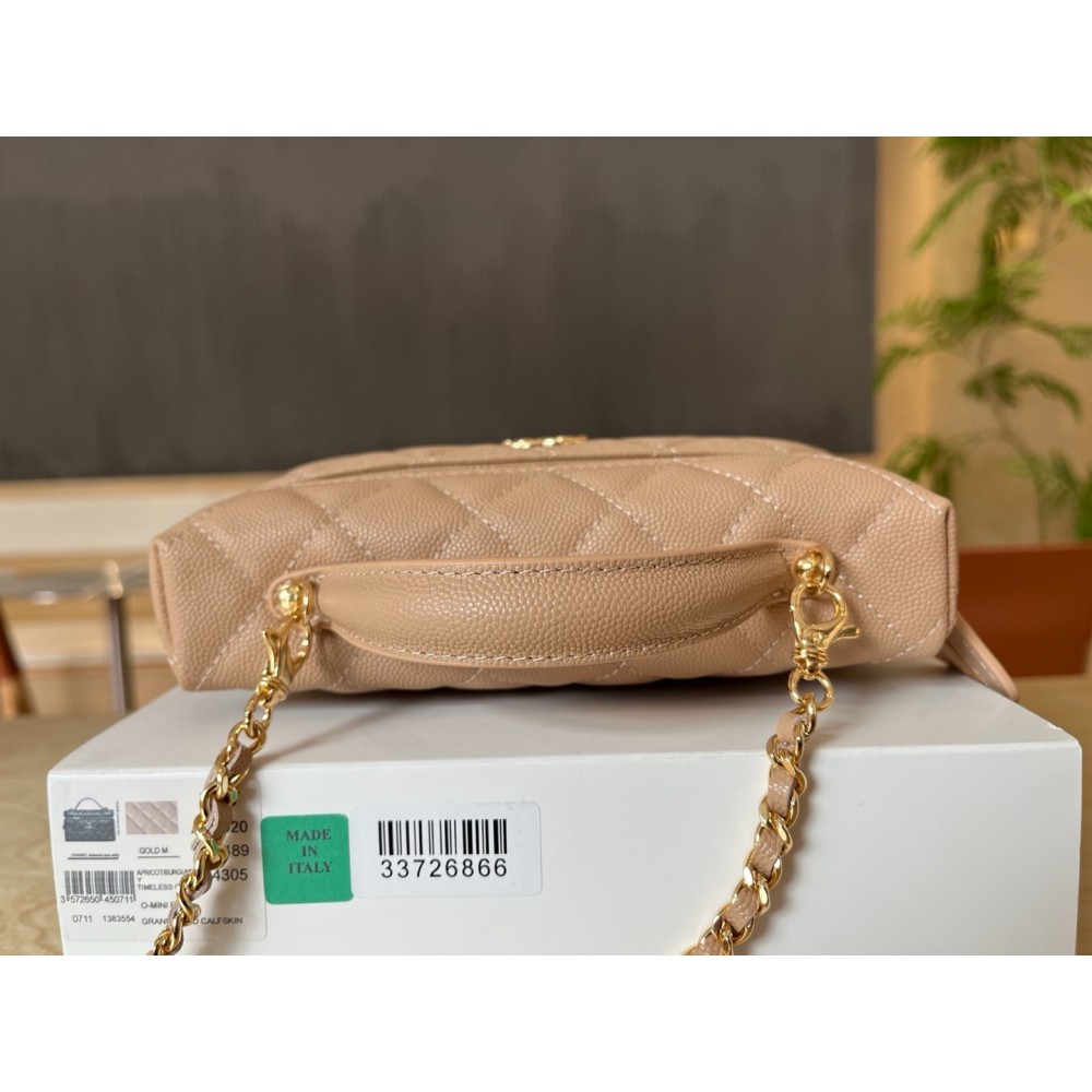 Chanel vanity chain bag 19.5x17.5cm  Bags