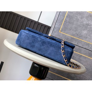Chanel classic flap bag 25x16x7cm suede Bags