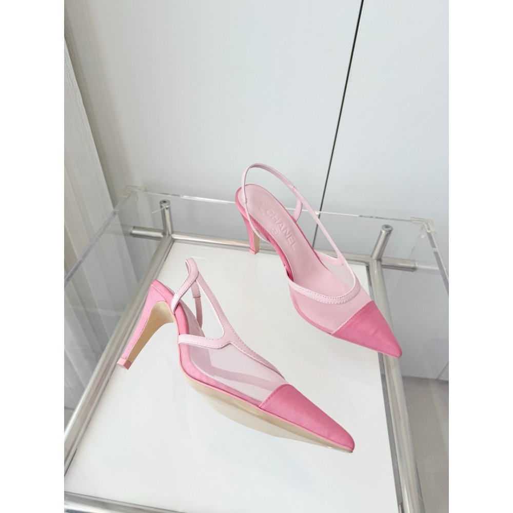 Chanel slingback pumps 8cm 36-41 Shoes