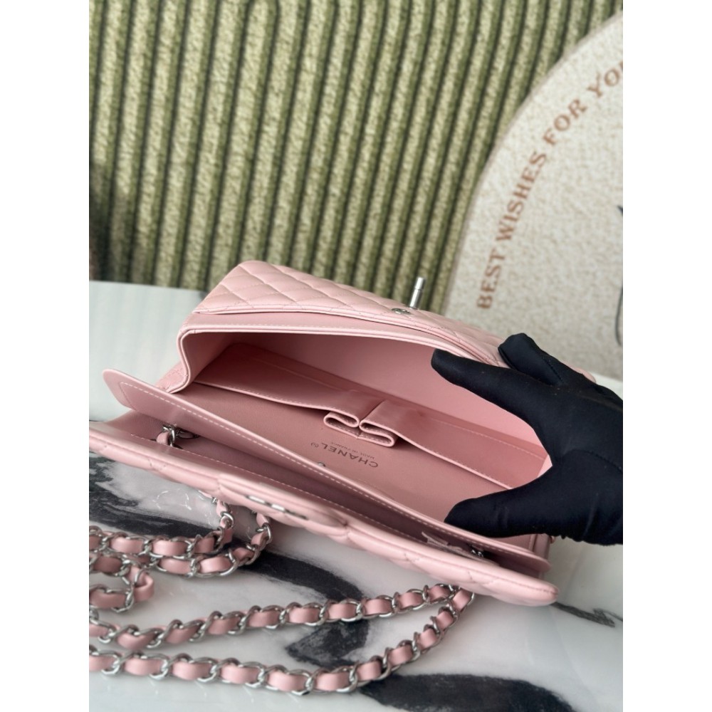 Chanel classic flap bag medium size 25x16x7cm REAL LEATHER 100% Bags