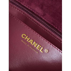 Chanel classic flap bag 20x13x5cm suede Bags