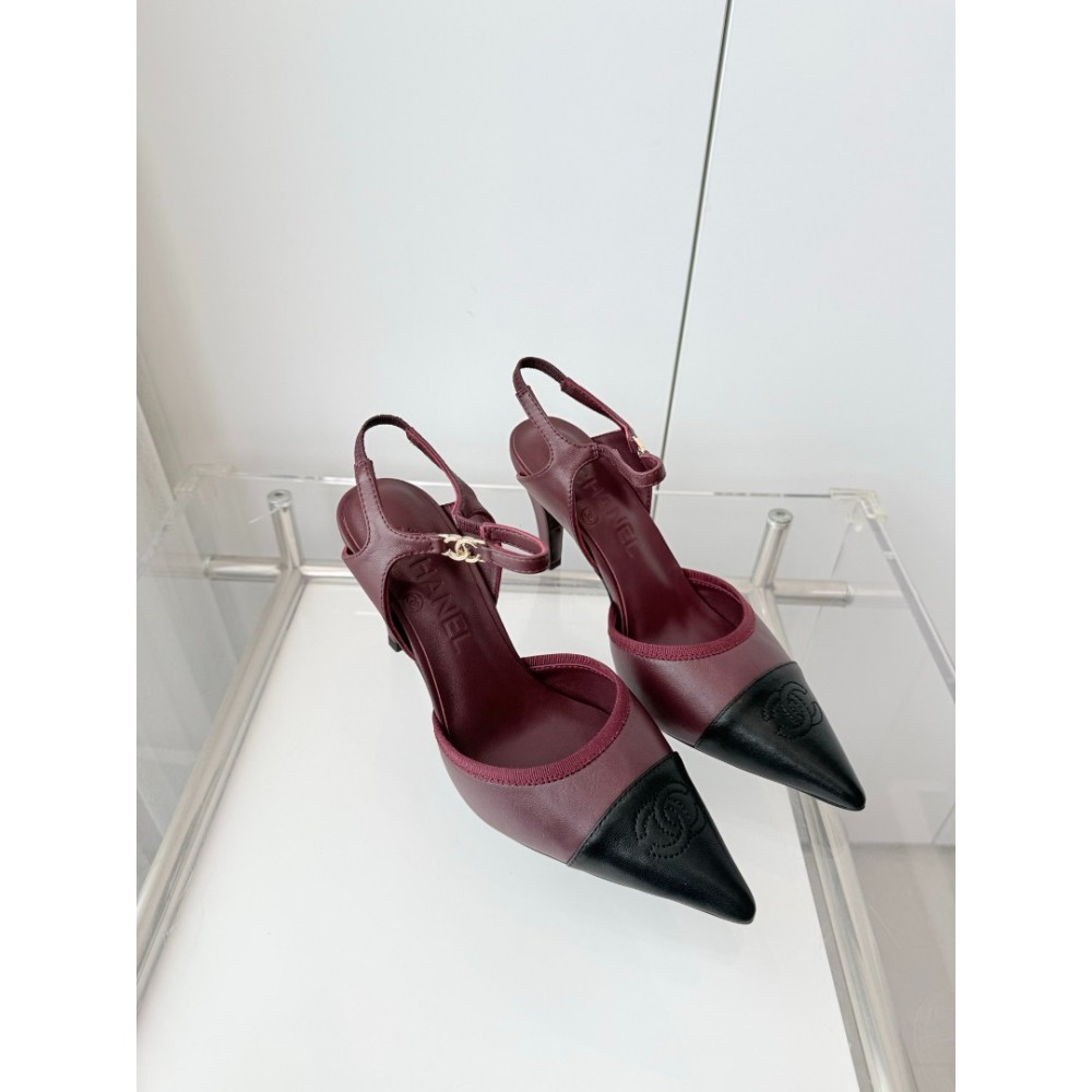 Chanel slingback pumps 8cm 36-41 Shoes