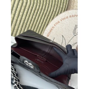 Chanel classic flap bag jumbo size grained leather 30x21cm Bags