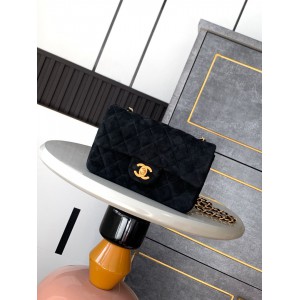 Chanel classic flap bag 20x13x5cm suede Bags