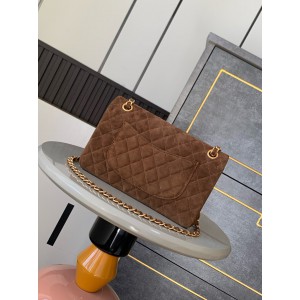 Chanel classic flap bag 25x16x7cm suede Bags