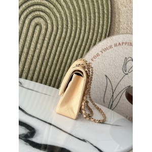 Chanel classic flap bag medium size 25x16x7cm REAL GRAINED LEATHER 100% Bags