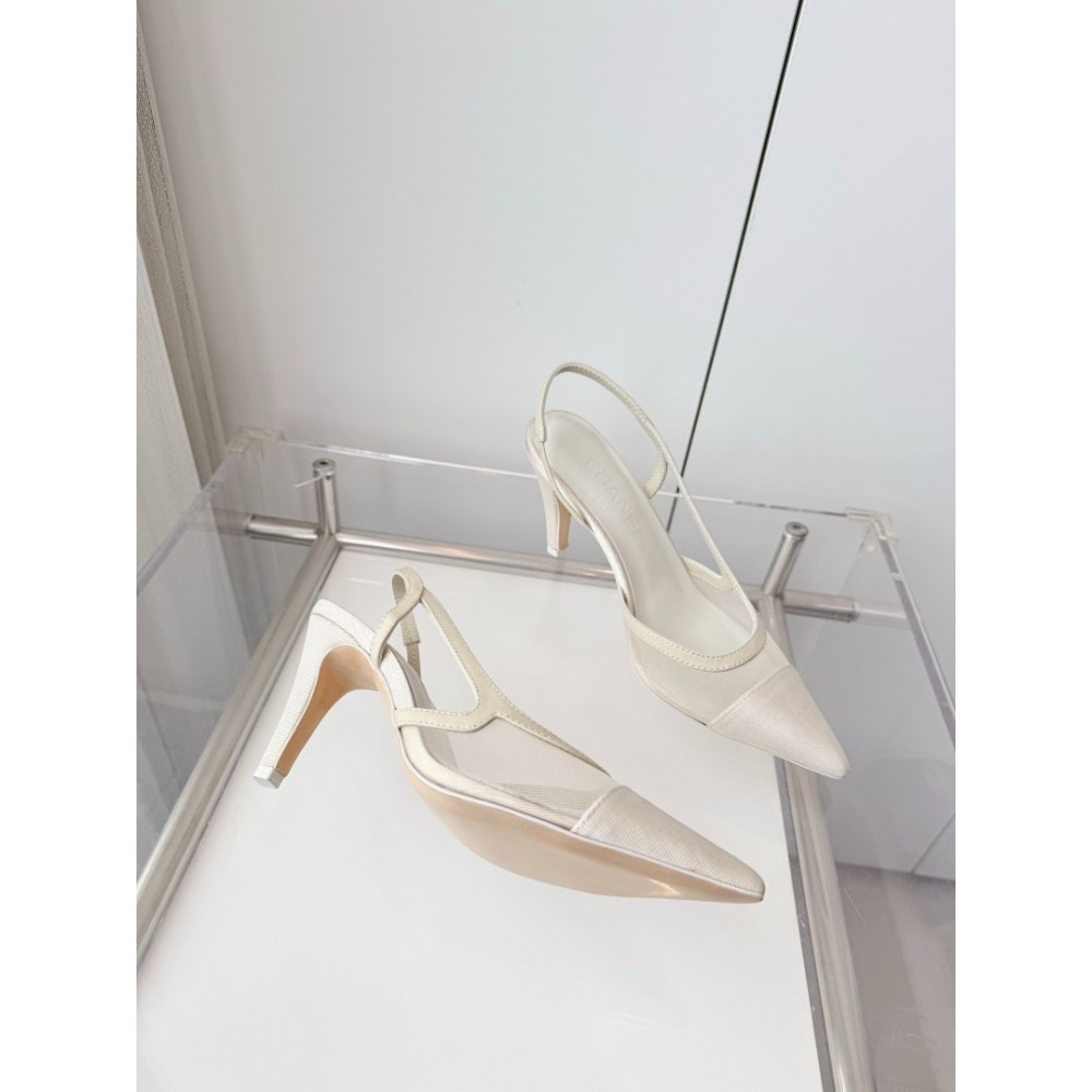 Chanel slingback pumps 8cm 36-41 Shoes