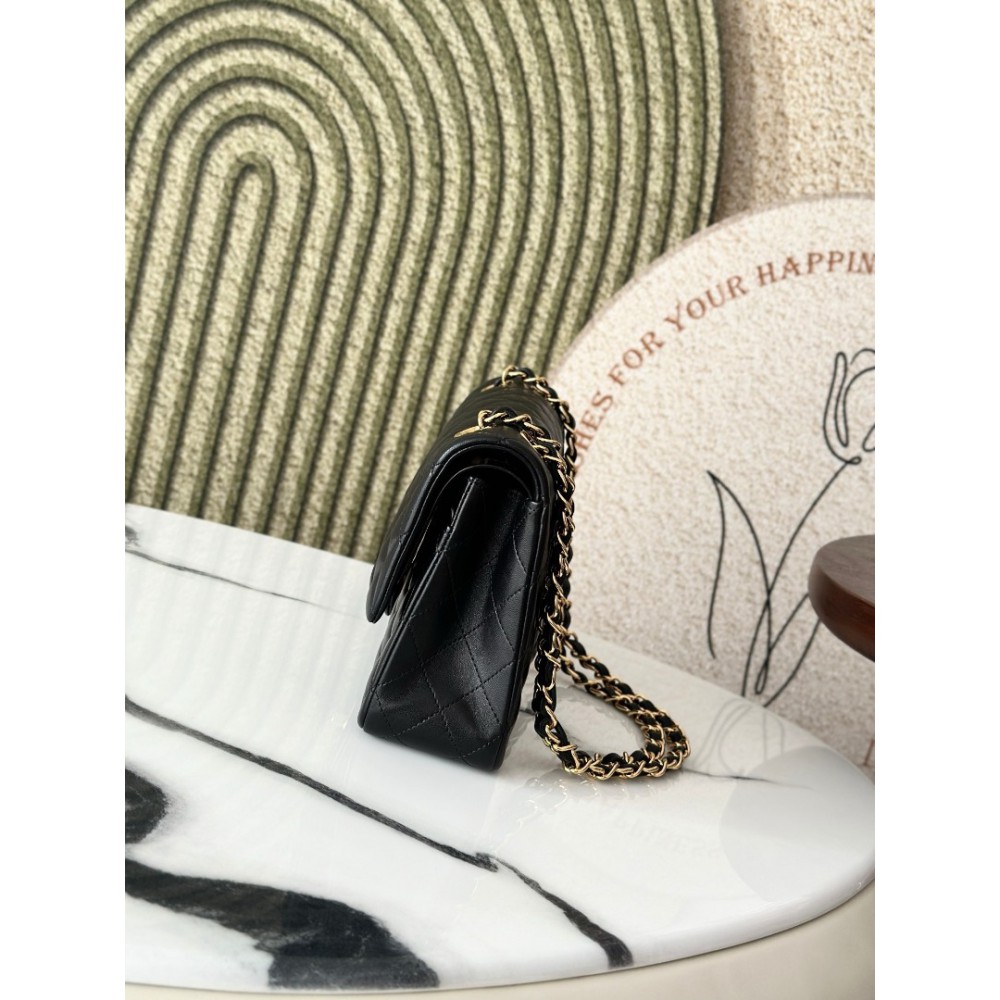 Chanel classic flap bag medium size 25x16x7cm REAL LEATHER 100% Bags