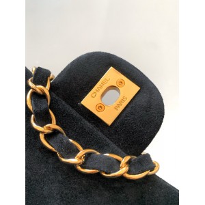 Chanel classic flap bag 20x13x5cm suede Bags