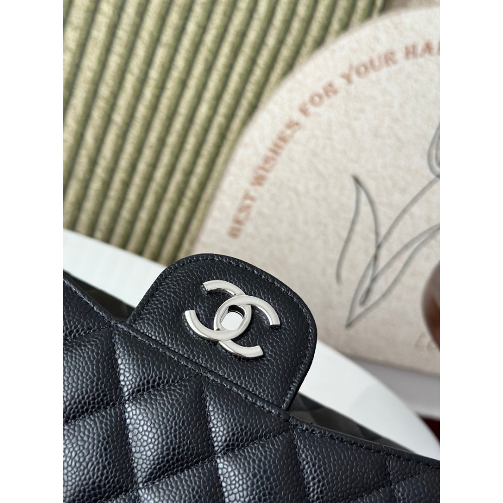 Chanel classic flap bag jumbo size grained leather 30x21cm Bags