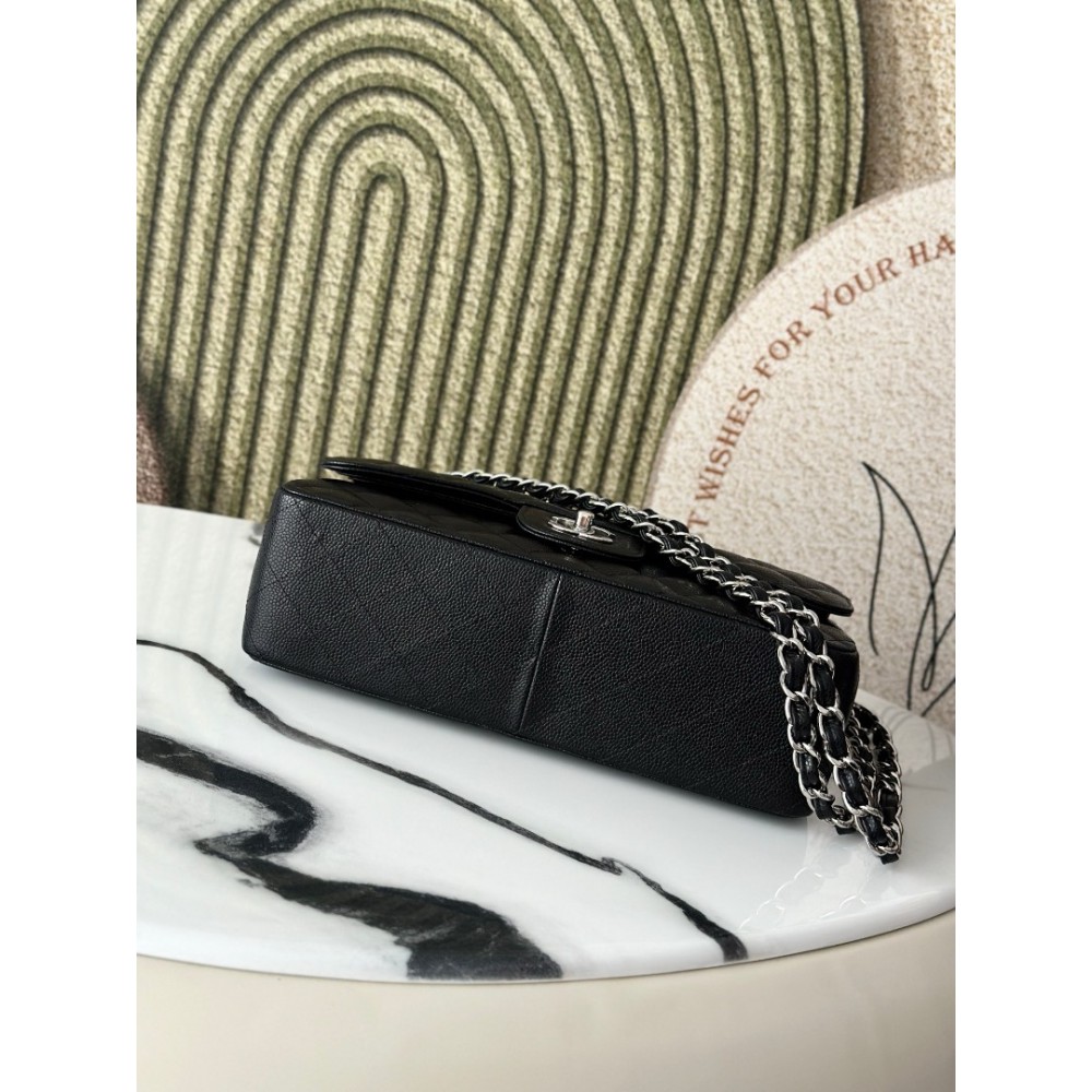 Chanel classic flap bag jumbo size grained leather 30x21cm Bags