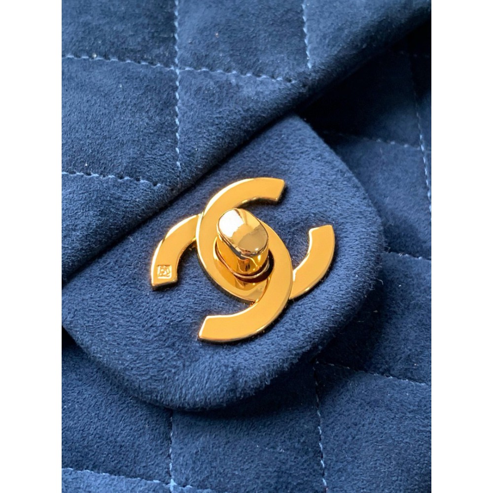 Chanel classic flap bag 25x16x7cm suede Bags