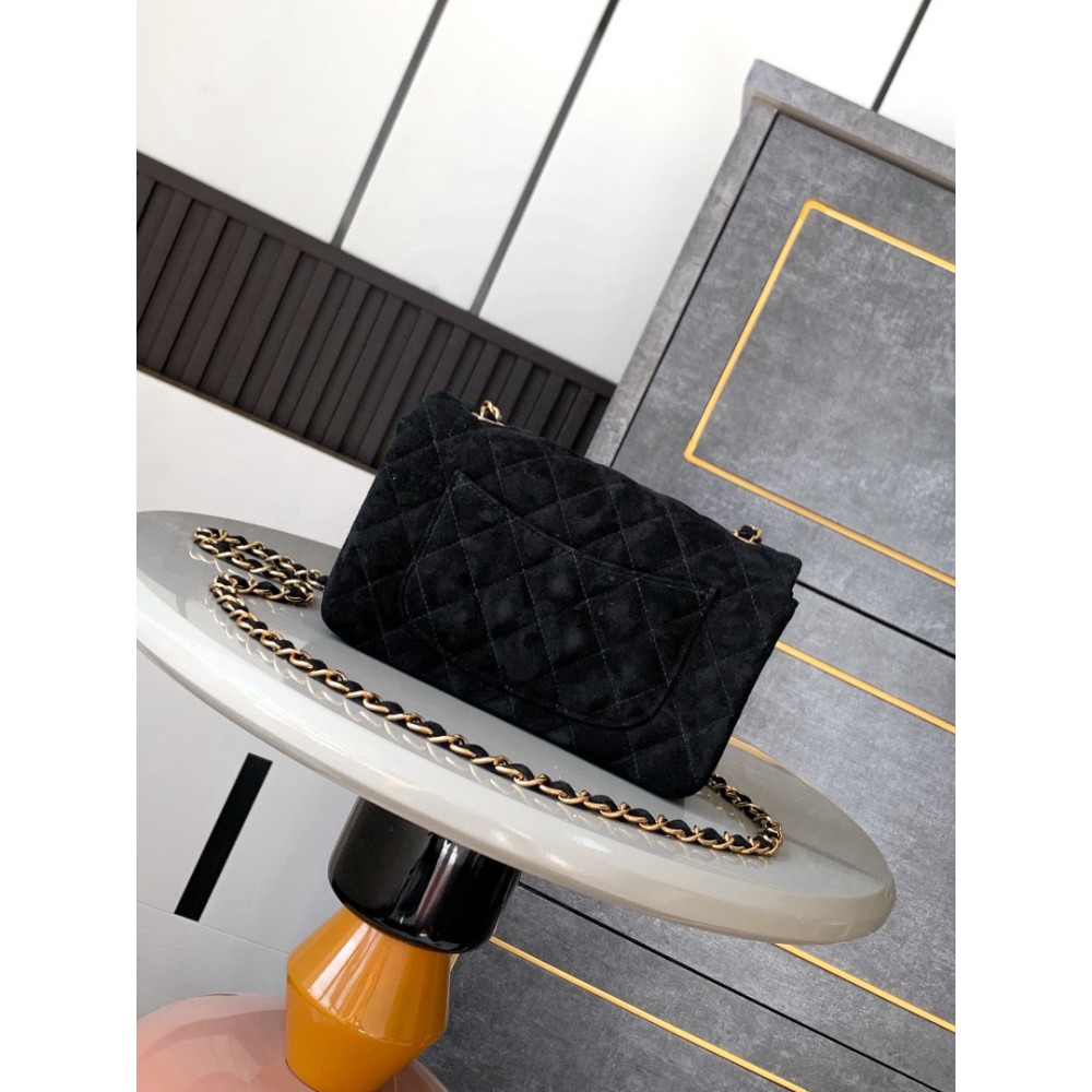 Chanel classic flap bag 20x13x5cm suede Bags