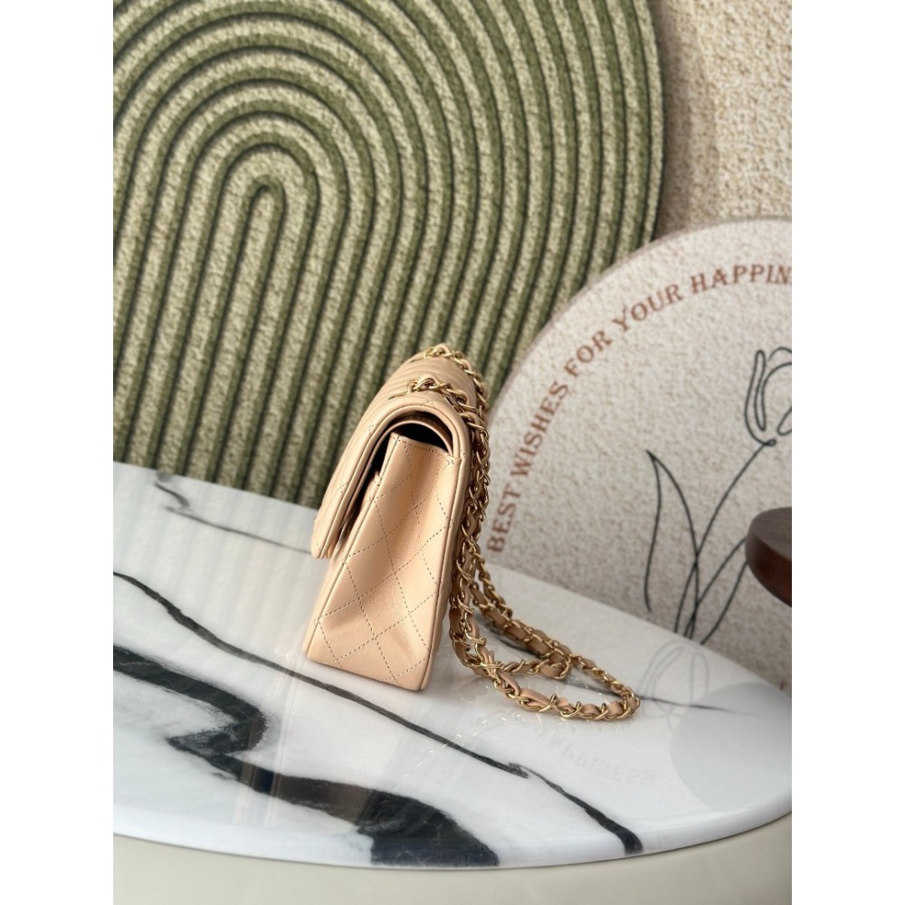 Chanel classic flap bag medium size 25x16x7cm REAL LEATHER 100% Bags