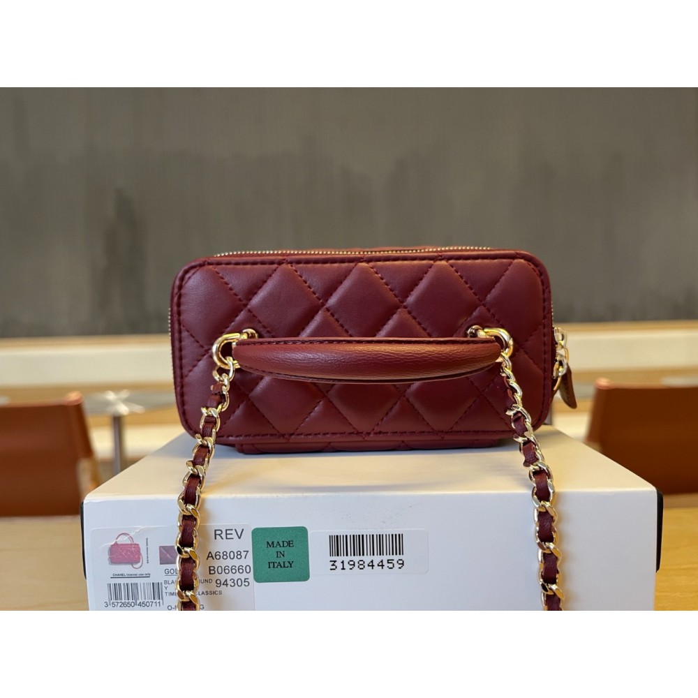 Chanel beauty vanity bag 17x9.5x8cm Bags