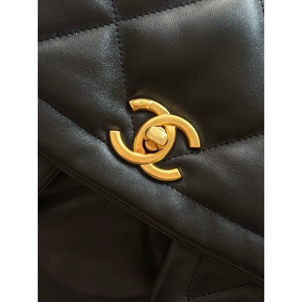 Chanel shopping bag leather 100% 27x45x10cm Bags