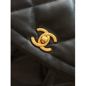 Chanel shopping bag leather 100% 27x45x10cm Bags