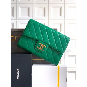 Chanel clutch 27.5x41x6.5cm leather 100% Bags
