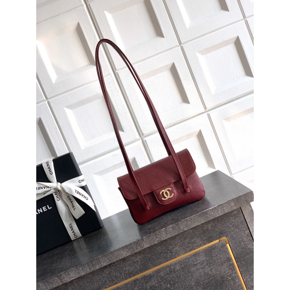 Chanel clutch with leather strap mini size 17x11.5x5cm Bags