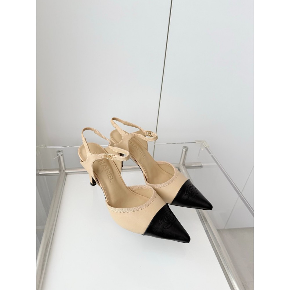Chanel slingback pumps 8cm 36-41 Shoes