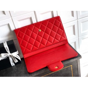 Chanel clutch 27.5x41x6.5cm leather 100% Bags