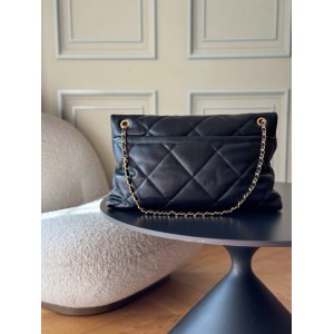 Chanel shopping bag leather 100% 27x45x10cm Bags