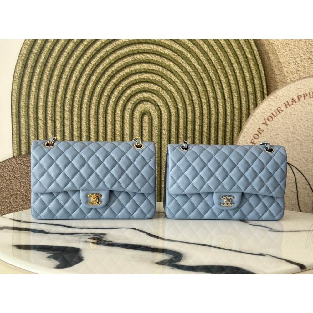 Chanel classic flap bag medium size 25x16x7cm REAL LEATHER 100% Bags