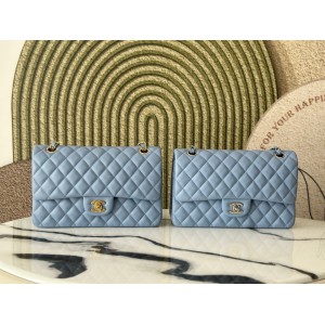 Chanel classic flap bag medium size 25x16x7cm REAL LEATHER 100% Bags