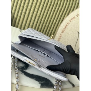 Chanel classic flap bag medium size 25x16x7cm REAL GRAINED LEATHER 100% Bags