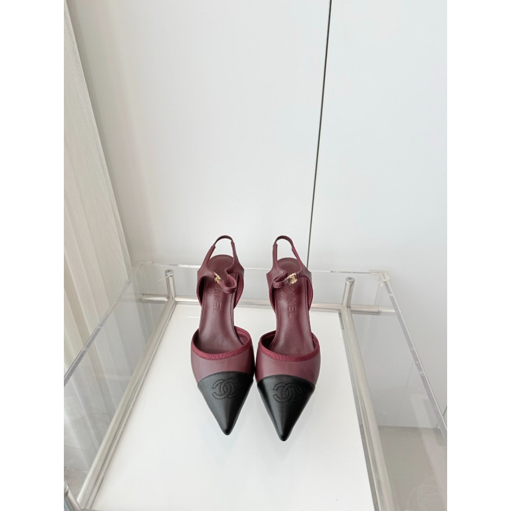 Chanel slingback pumps 8cm 36-41 Shoes