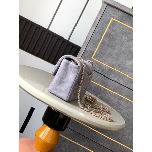 Chanel classic flap bag 20x13x5cm suede Bags