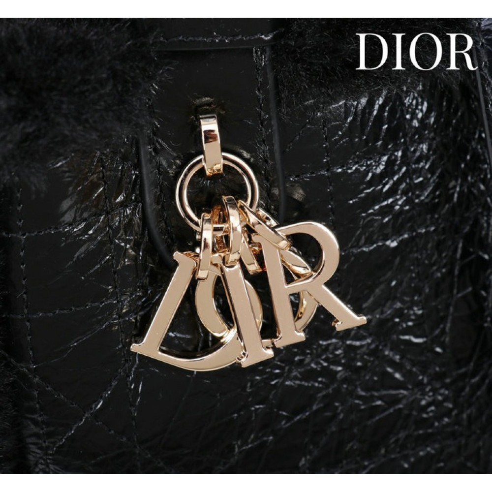 Dior Toujours shearling 23 x 15 x 15cm Bags