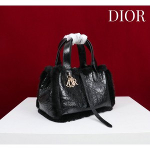 Dior Toujours shearling 23 x 15 x 15cm Bags