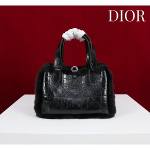 Dior Toujours shearling 23 x 15 x 15cm Bags