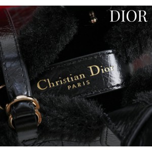 Dior Toujours shearling 23 x 15 x 15cm Bags