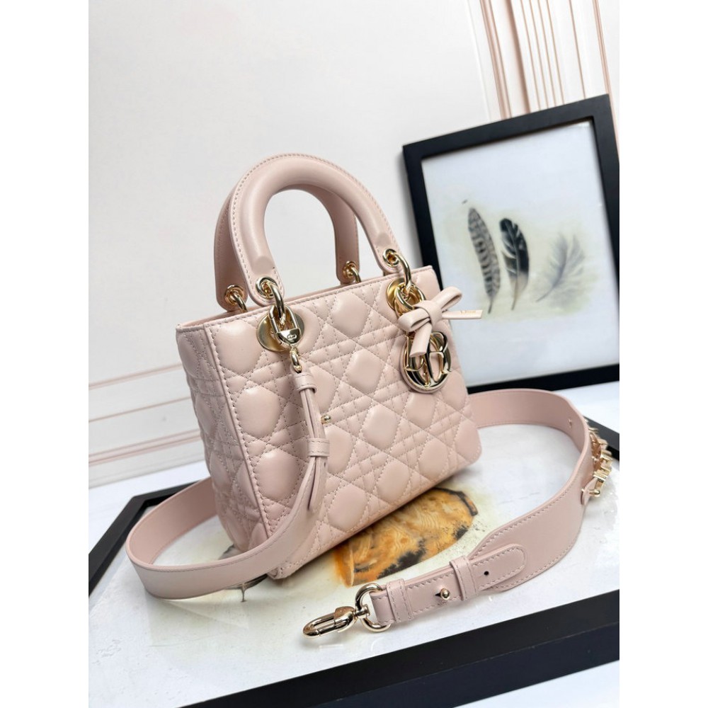 Dior Lady small size with strap 20x16.5x8cm Bags