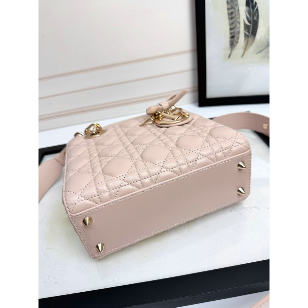 Dior Lady small size with strap 20x16.5x8cm Bags