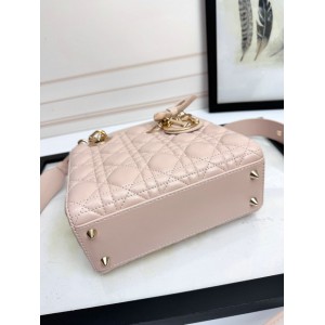 Dior Lady small size with strap 20x16.5x8cm Bags