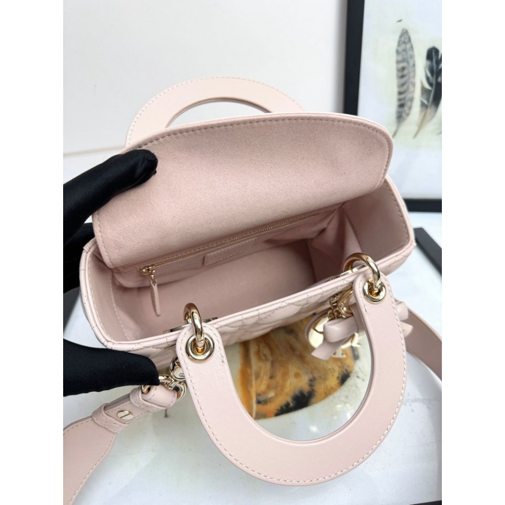 Dior Lady small size with strap 20x16.5x8cm Bags