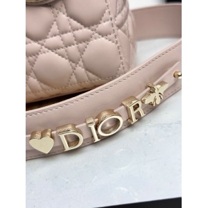 Dior Lady small size with strap 20x16.5x8cm Bags