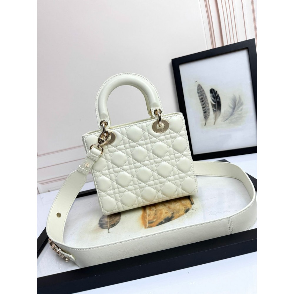 Dior Lady small size with strap 20x16.5x8cm Bags