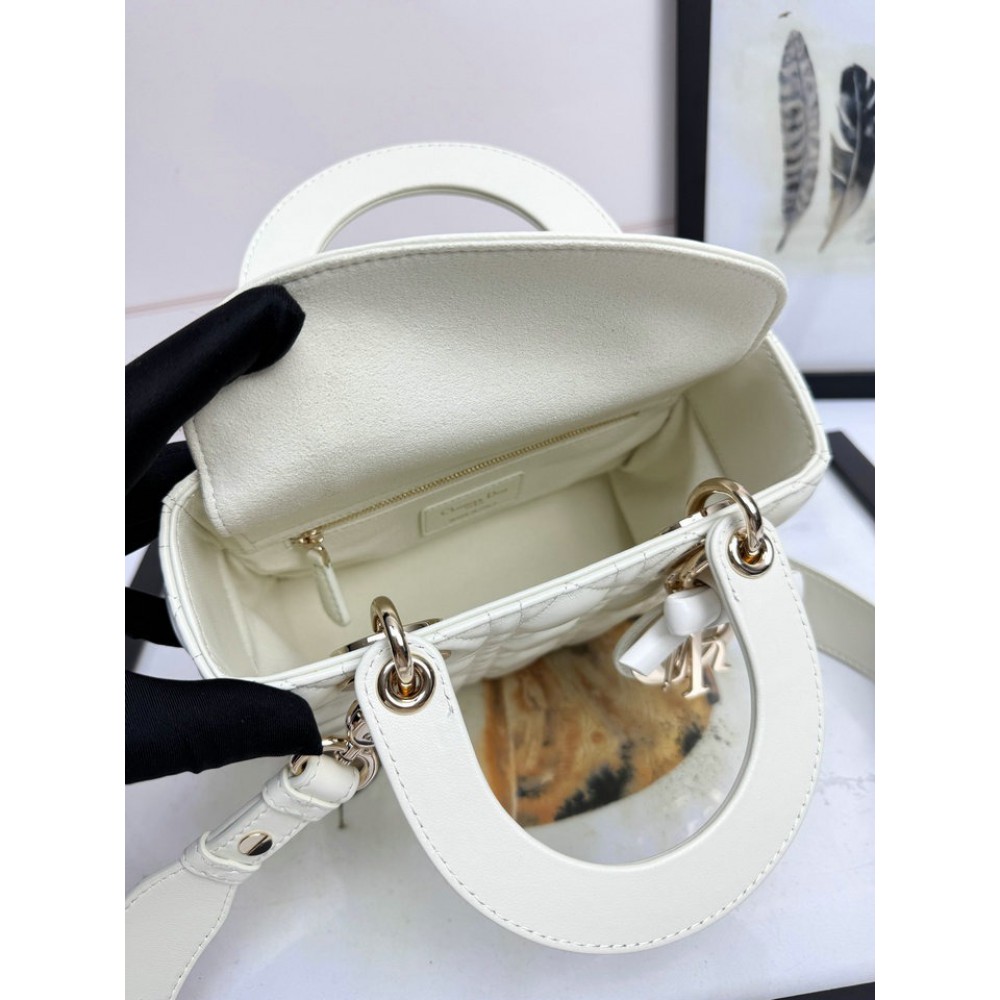Dior Lady small size with strap 20x16.5x8cm Bags