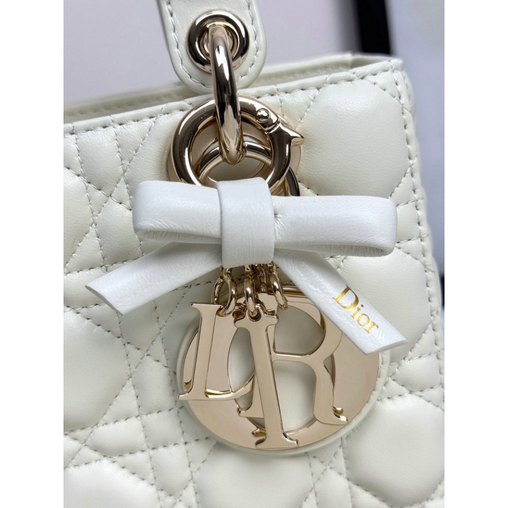 Dior Lady small size with strap 20x16.5x8cm Bags