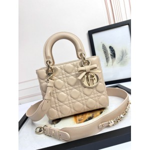 Dior Lady small size with strap 20x16.5x8cm Bags