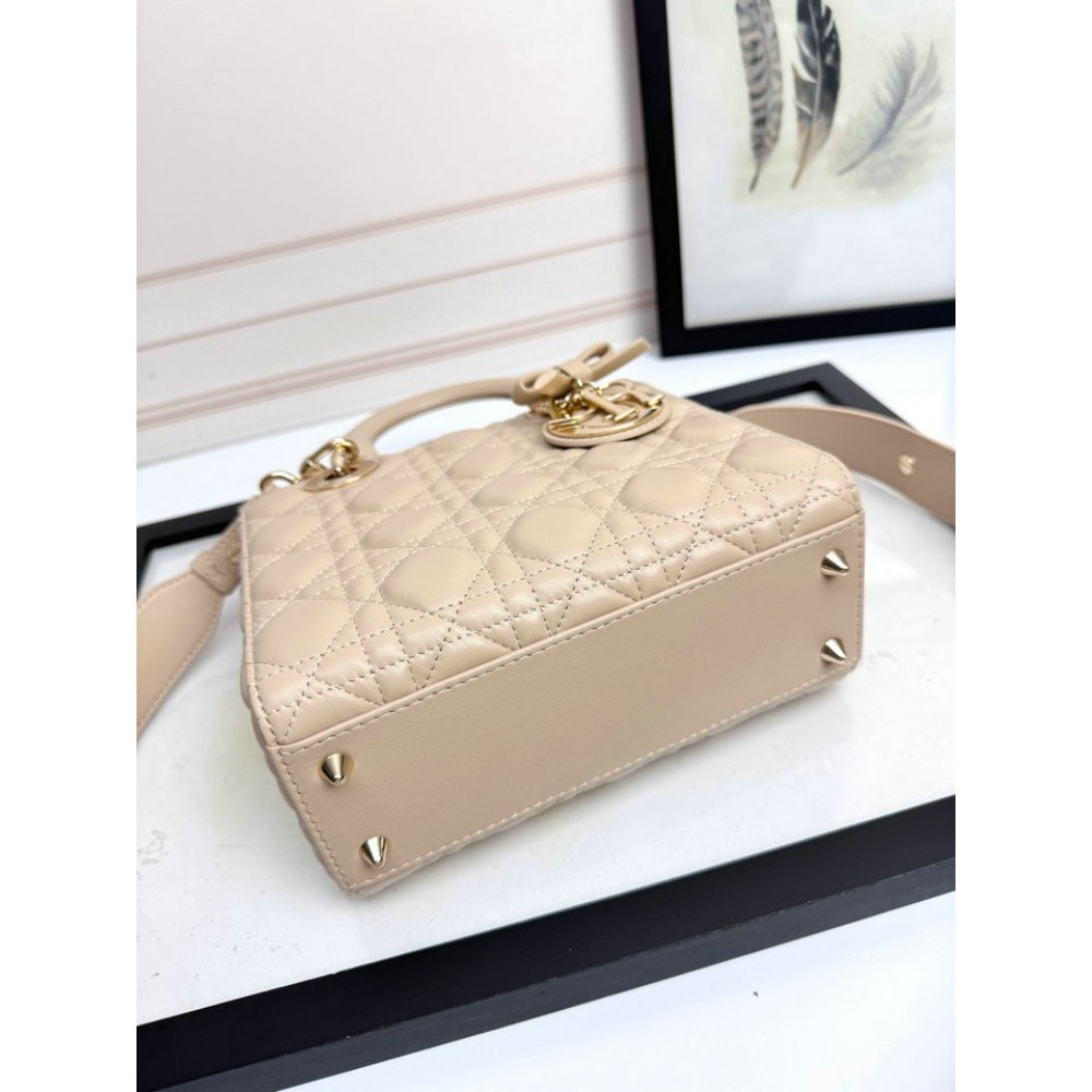 Dior Lady small size with strap 20x16.5x8cm Bags